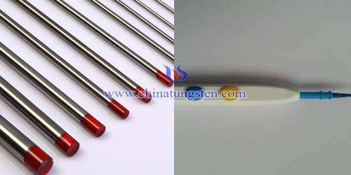 minimally invasive tungsten needle electrode