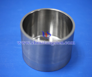 plasma sprayed tungsten crucible