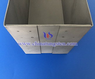 riveted tungsten crucible