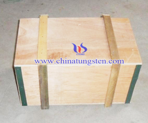 Tungsteno embalado por caja