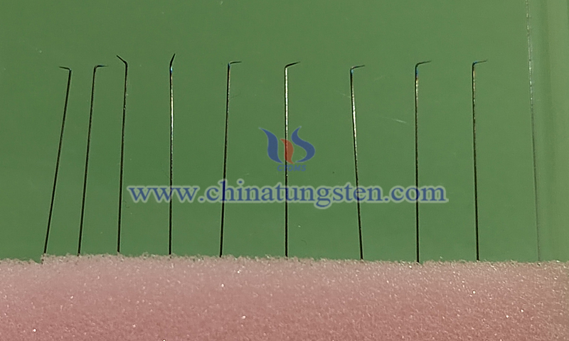 CTIA tungsten needle in semiconductor testing and failure analysis photo